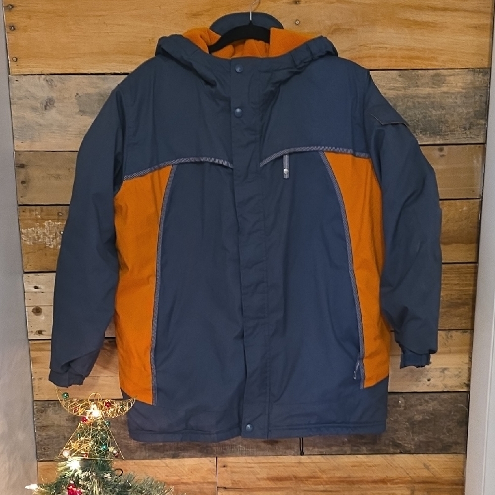 REI Kids Dark Blue and Orange Jacket/coat, Size 14/16, Used Condition